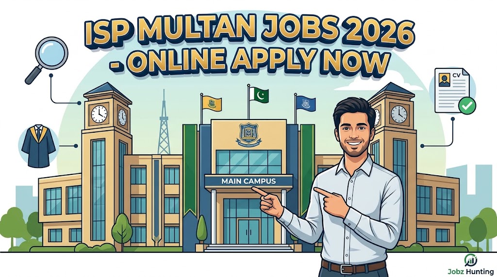 ISP Multan Jobs 2026 Jobz Hunting